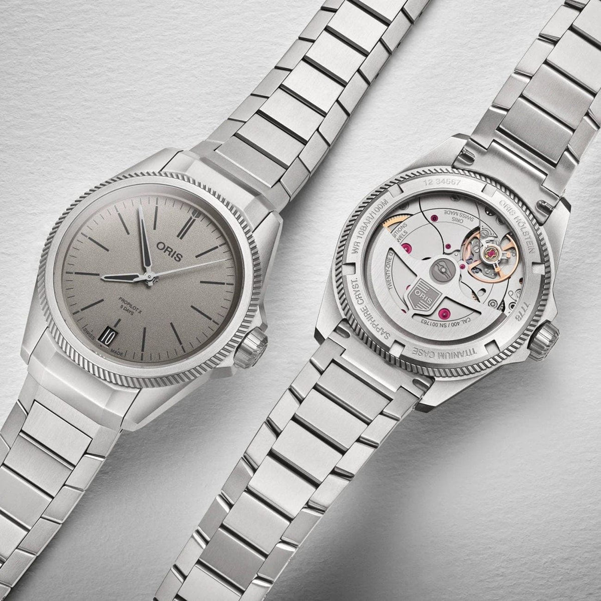 Oris New Watches - PROPILOT X CALIBRE 400 - GREY | Manfredi Jewels