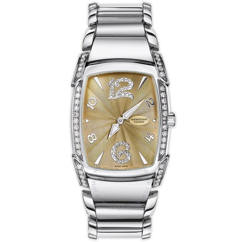 Kalpa Donna Quartz Diamond Champagne Dial