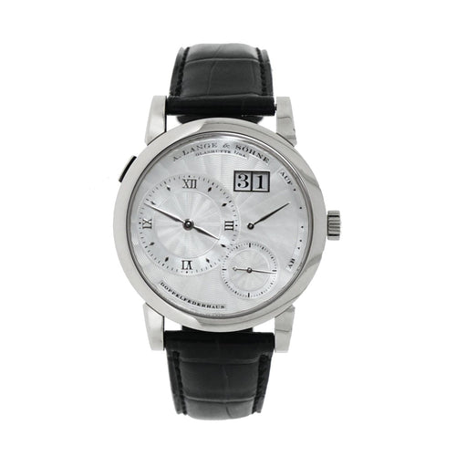 Pre - Owned A. Lange & Sohne Watches - 1Soiree in 18 Karat White Gold | Manfredi Jewels