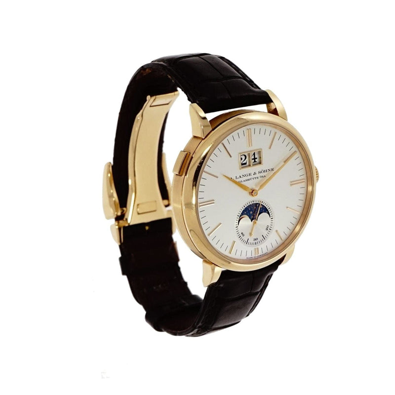 Pre - Owned A. Lange & Sohne Watches - Saxonia Moon Phase 384.032 | Manfredi Jewels