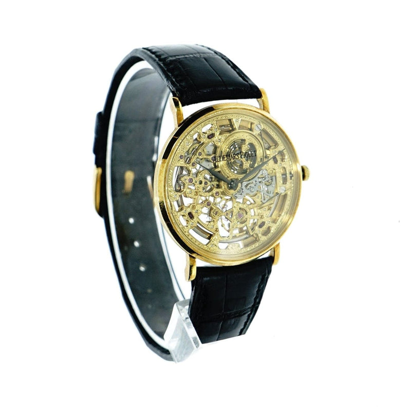 Pre - Owned Audemars Piguet Watches - Ultra - thin Skeleton in yellow gold | Manfredi Jewels