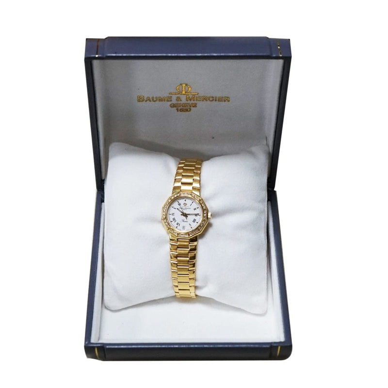 Pre - Owned Baume & Mercier Watches - Riviera in Yellow Gold | Manfredi Jewels
