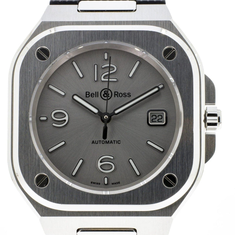 Pre - Owned Bell & Ross Watches - BR 05 GREY STEEL | Manfredi Jewels