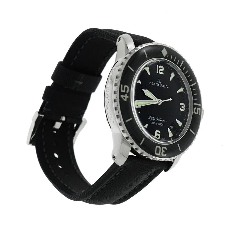 Pre-Owned Blancpain Pre-Owned Watches - FIFTY FATHONS AUTOMATIC | Manfredi Jewels