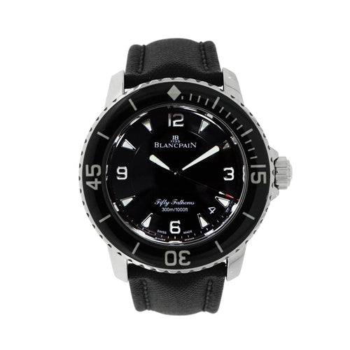 Pre-Owned Blancpain Pre-Owned Watches - FIFTY FATHONS AUTOMATIC | Manfredi Jewels