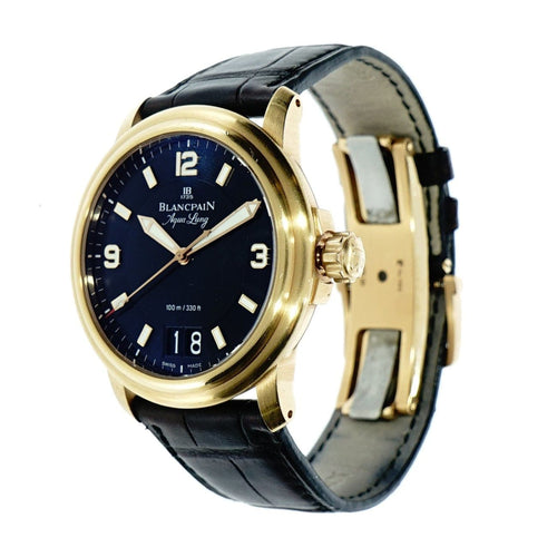 Pre - Owned Blancpain Watches - Leman Grande Date Aqua Lung | Manfredi Jewels