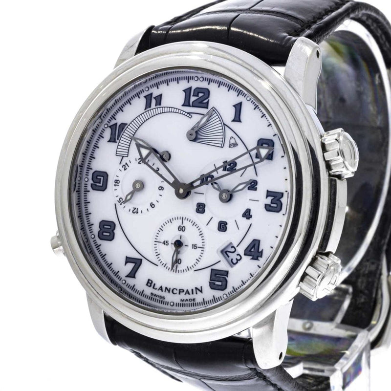 Pre - Owned Blancpain Watches - Leman Reveil Gmt Stainless Steel. | Manfredi Jewels