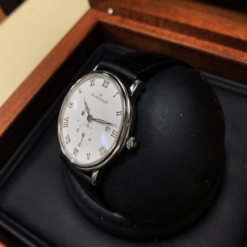 Pre - Owned Blancpain Watches - Villeret Small Seconds Date Power Reserve | Manfredi Jewels