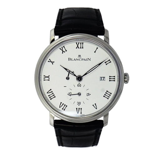 Pre-Owned Blancpain Pre-Owned Watches - Villeret Small Seconds Date Power Reserve | Manfredi Jewels