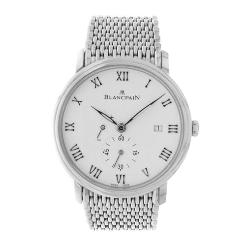 Pre-Owned Blancpain Watches - Villeret Ultra Slim Power Reserve on a bracelet | Manfredi Jewels
