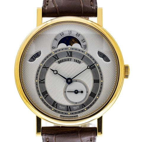 Classic Day Date Moon Phase in 18 Karat Yellow Gold