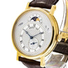 Pre - Owned Breguet Watches - Classic Day Date Moon Phase in 18 Karat Yellow Gold | Manfredi Jewels