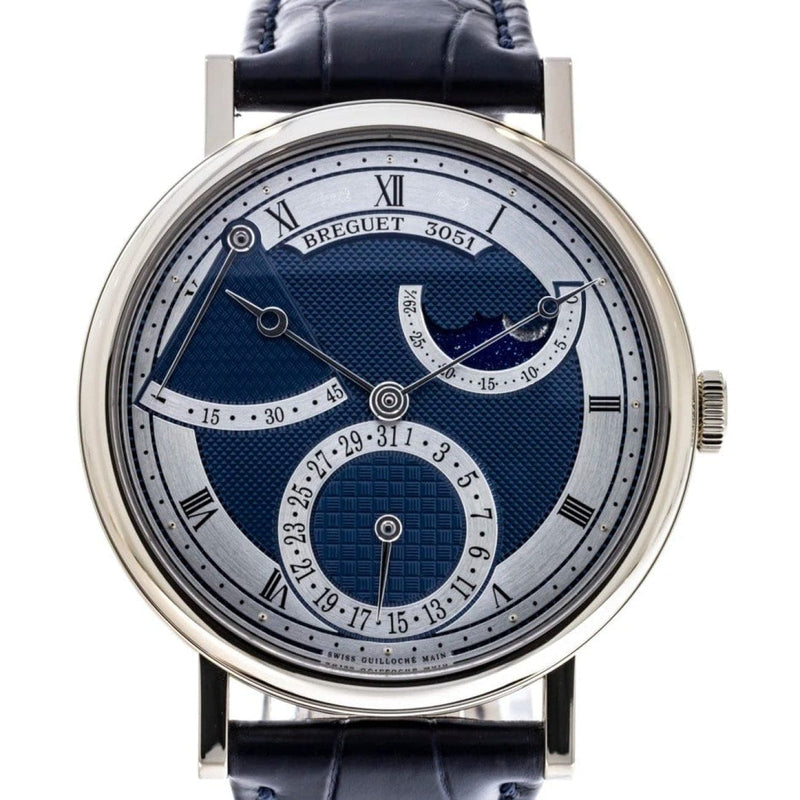 Pre - Owned Breguet Watches - Classic Power Reserve in 18Karat White gold. | Manfredi Jewels