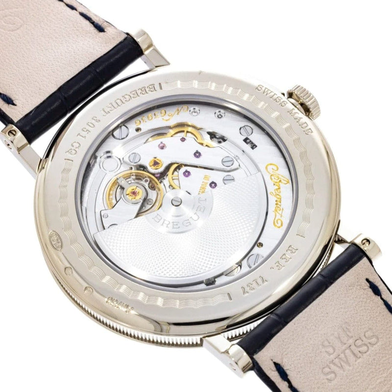 Pre - Owned Breguet Watches - Classic Power Reserve in 18Karat White gold. | Manfredi Jewels
