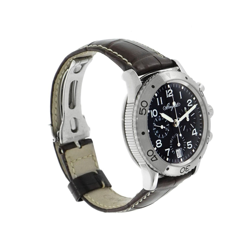 Pre - Owned Breguet Watches - Excellent Type XX Transatlantique in Stainless Steel | Manfredi Jewels