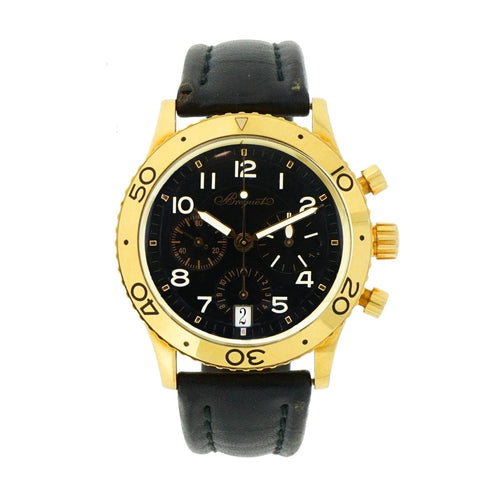 Pre - Owned Breguet Watches - Type XX Transatlantique Chronograph in 18 Karat Yellow gold | Manfredi Jewels