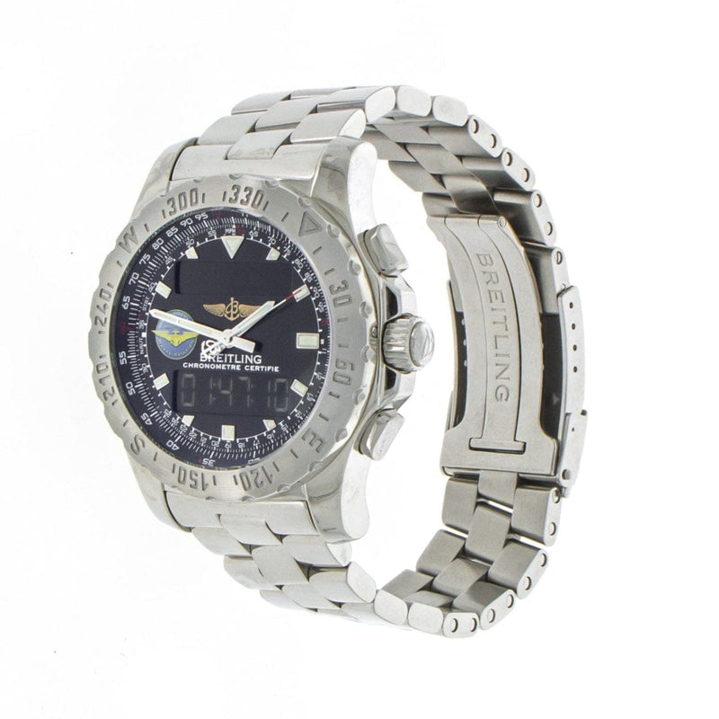 Pre - Owned Breitling Watches - Airworlf Navy Centennial Limited Edition | Manfredi Jewels