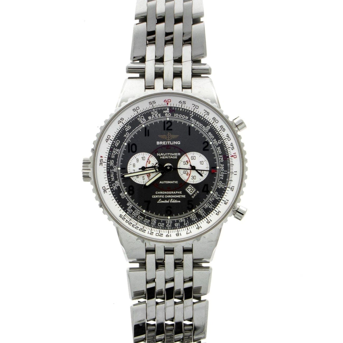 Pre-Owned Breitling Pre-Owned Watches - NIB Navitimer Heritage Limited Edition of 250 Pieces | Manfredi Jewels