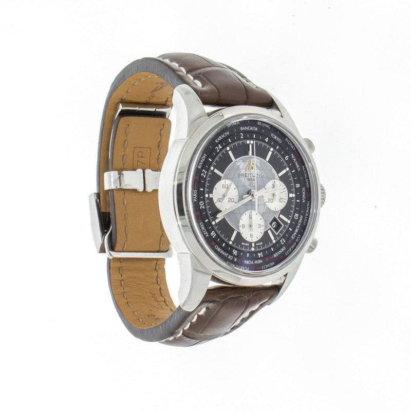 Pre - Owned Breitling Watches - TransOcean Chronograph Unitime Gmt 46mm | Manfredi Jewels