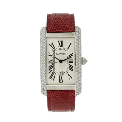 Pre - Owned Cartier Watches - Large American Tank | Manfredi Jewels