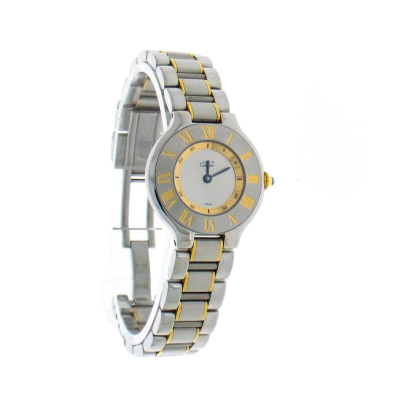 Pre - Owned Cartier Watches - Must de in Stainless Steel | Manfredi Jewels