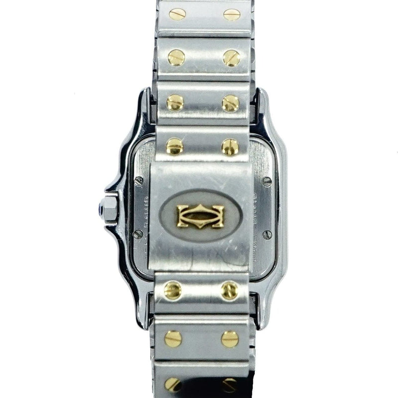 Pre - Owned Cartier Watches - Santos Galbee Steel and Yellow Gold | Manfredi Jewels