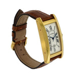 Pre - Owned Cartier Watches - Tank Americaine 1725 in 18 Karat Yellow Gold | Manfredi Jewels