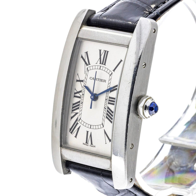 Pre - Owned Cartier Watches - Tank Americaine WST0017 | Manfredi Jewels