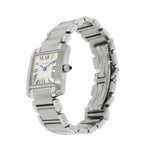 Pre - Owned Cartier Watches - Tank Francaise PM in Stainless Steel | Manfredi Jewels