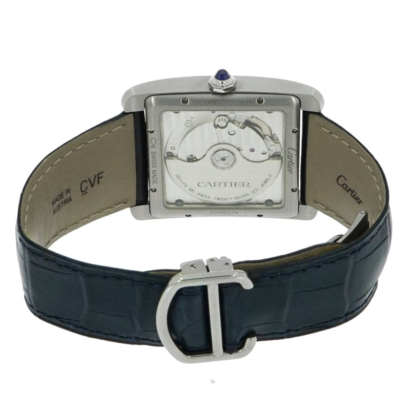 Pre-Owned Cartier Pre-Owned Watches - Tank MC in stainless steel | Manfredi Jewels