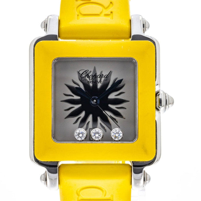 Pre-Owned Chopard Pre-Owned Watches - Chopard Karre ’Be Happy’ Yellow. | Manfredi Jewels