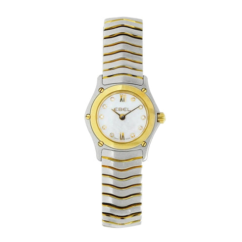 Ebel Sports Wave Stainless Steel and Gold