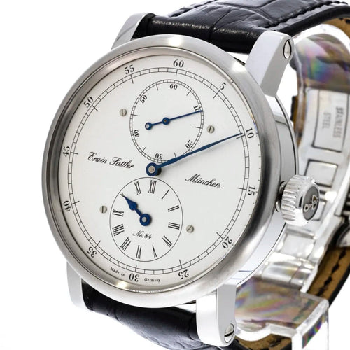 Pre-Owned Erwin Sattler Pre-Owned Watches - Erwin Sattler Regulateur Classica Secunda Jumping Seconds | Manfredi Jewels