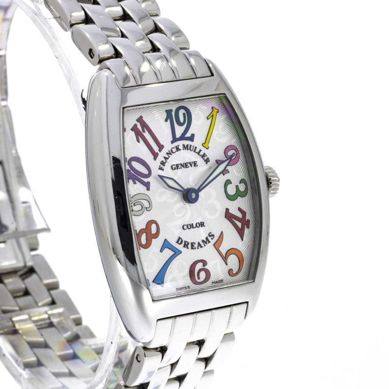 Pre - Owned Franck Muller Watches - Cintree Curvex Color Dreams in Stainless Steel | Manfredi Jewels