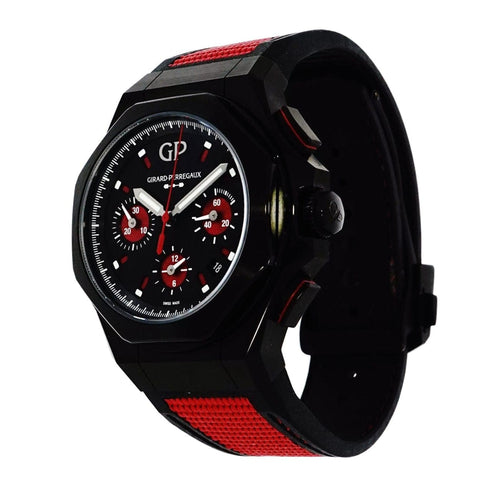 Pre-Owned Girard-Perregaux Pre-Owned Watches - Laureato Absolute Passion Limited Edition to 50 pieces | Manfredi Jewels