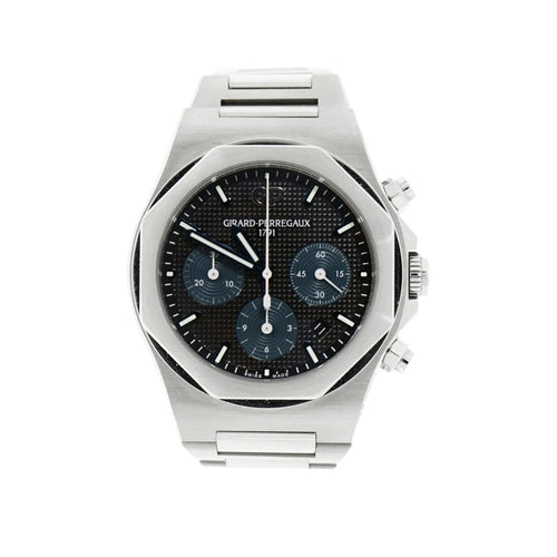 Pre-Owned Girard-Perregaux Pre-Owned Watches - Laureato Chronograph in Stainless Steel | Manfredi Jewels