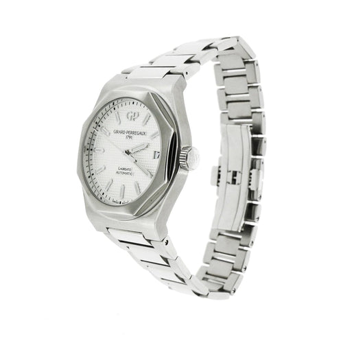 Pre-Owned Girard-Perregaux Pre-Owned Watches - Laureato in Stainless Steel | Manfredi Jewels