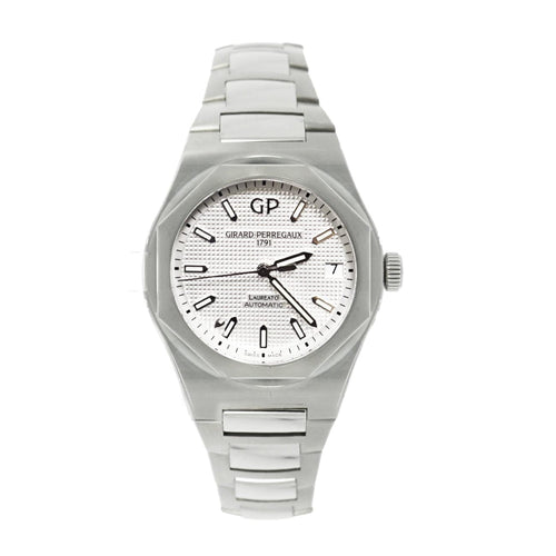 Pre - Owned Girard - Perregaux Watches - Laureato in Stainless Steel | Manfredi Jewels