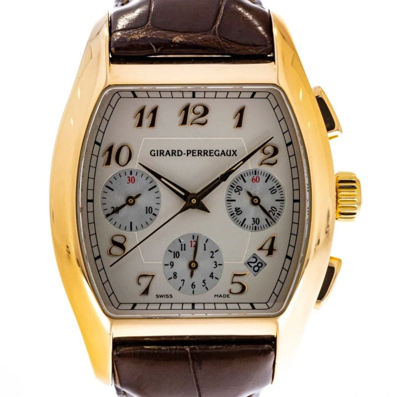 Pre - Owned Girard - Perregaux Watches - Richeville Chronograph in Rose Gold. | Manfredi Jewels