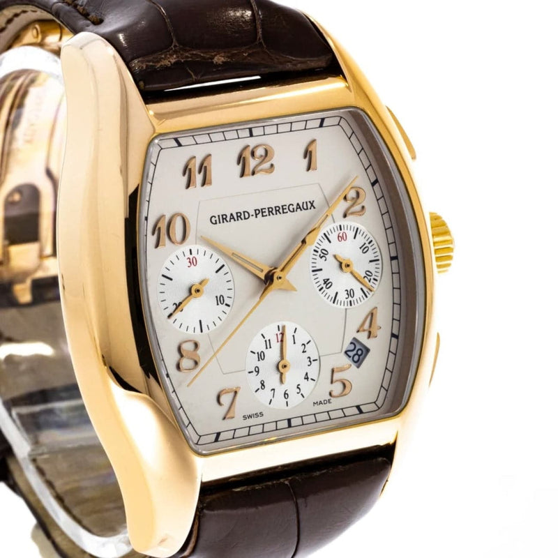 Pre - Owned Girard - Perregaux Watches - Richeville Chronograph in Rose Gold. | Manfredi Jewels