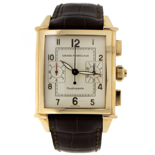 Pre-Owned Girard-Perregaux Pre-Owned Watches - Vintage 1945 XXL Chronograph Foudroyante | Manfredi Jewels