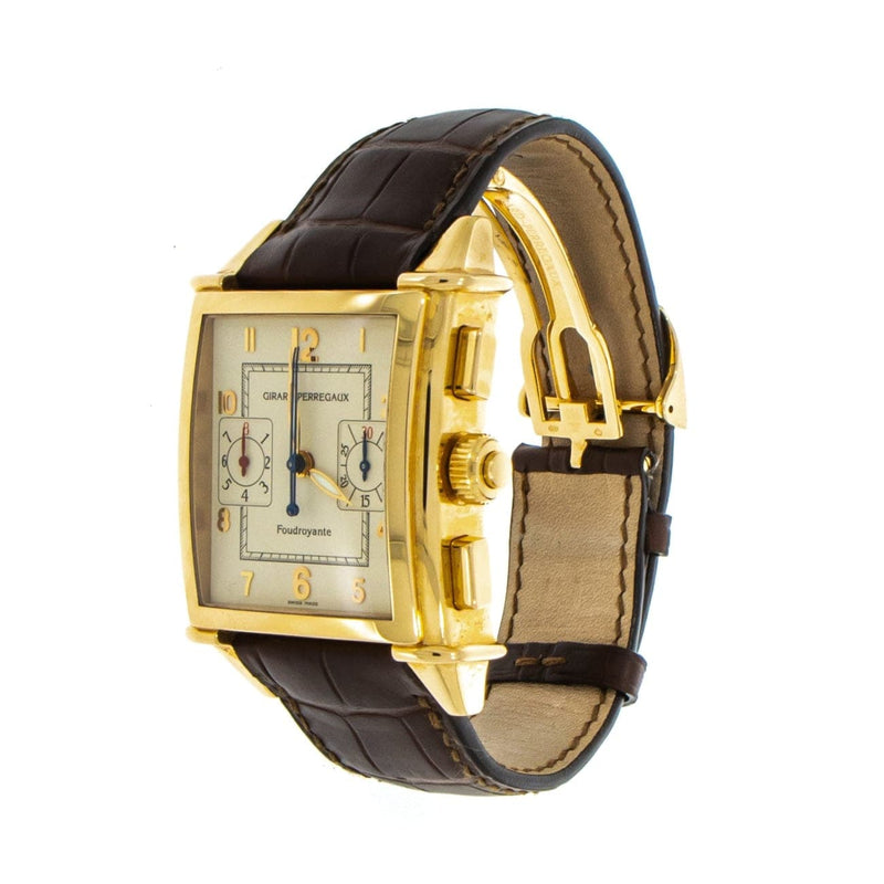 Pre - Owned Girard - Perregaux Watches - Vintage 1945 XXL Chronograph Foudroyante | Manfredi Jewels