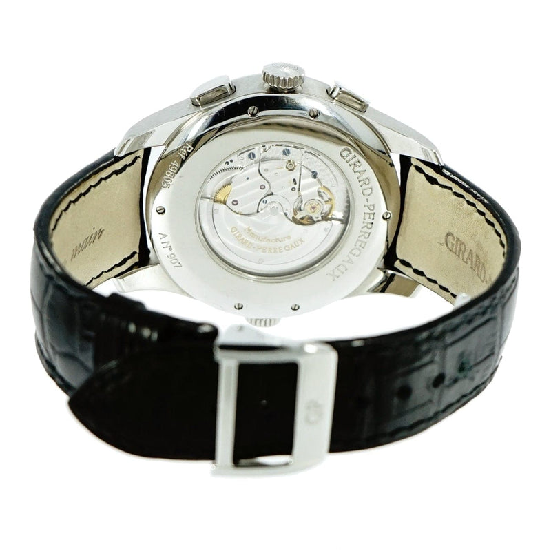 Pre - Owned Girard - Perregaux Watches - WW.TC. Chronograph Stainless Steel Limited Edition of 500 pieces. | Manfredi Jewels