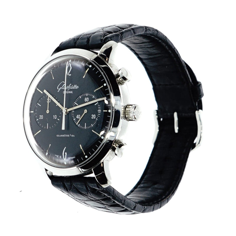 Pre - Owned Glashütte Original Watches - Senator Sixties Chronograph | Manfredi Jewels