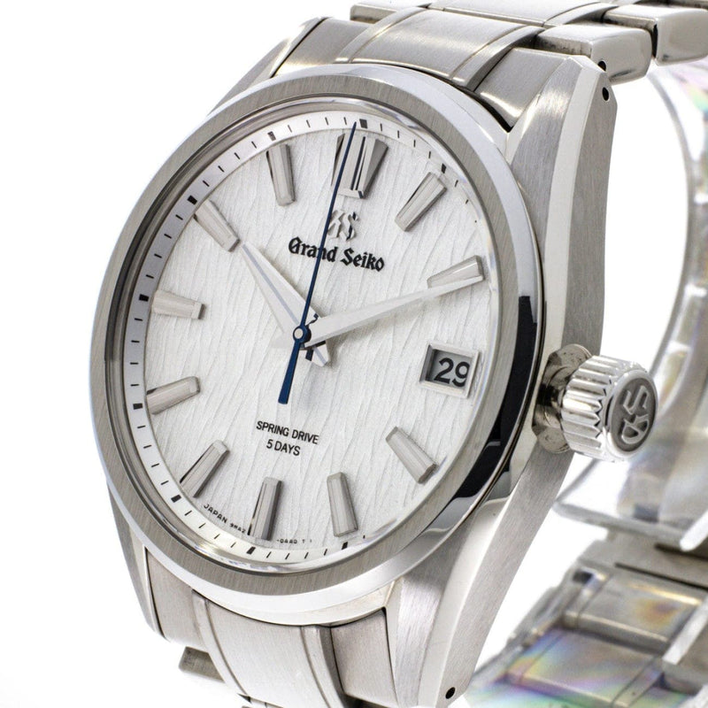 Pre - Owned Grand Seiko Watches - Evolution 9 Spring Drive White Birch SLGA009 | Manfredi Jewels