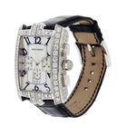 Pre - Owned Harry Winston Watches - Avenue C Chronograph in 18 Karat White Gold | Manfredi Jewels