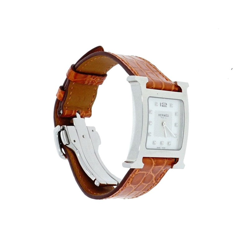 Pre - Owned Hermes Watches - Heure H in stainless steel HH1.510 | Manfredi Jewels