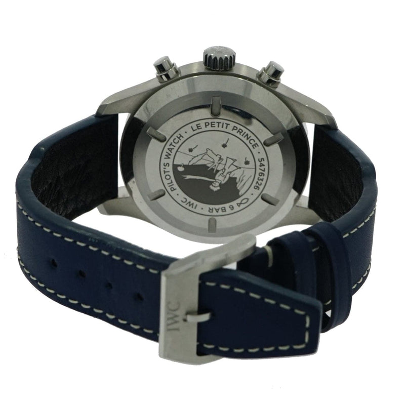 Pre-Owned IWC Pre-Owned Watches - Pilot Chronograph Le Petit Prince IW3777-06 | Manfredi Jewels
