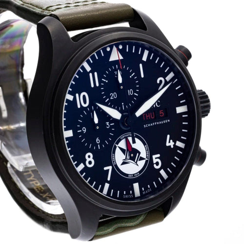 Pre - Owned IWC Watches - Pilots Chronograph Edition “Top Hatters” Limited to 500 pieces. | Manfredi Jewels