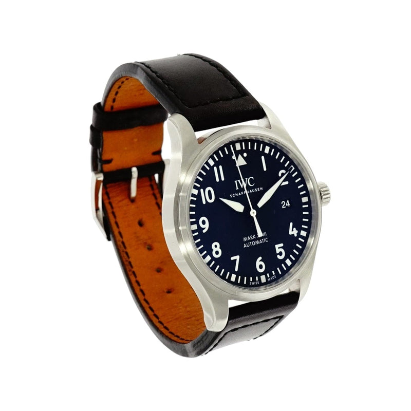 Pre - Owned IWC Watches - Pilots Mark XVIII Stainless Steel on a strap | Manfredi Jewels